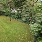 Blick vom Balkon