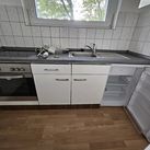 Küche mit Einbauküche