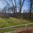 Blick vom Balkon