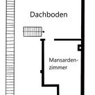 Grundrissskizze Dachgeschoss