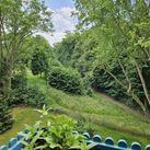 Blick vom Balkon
