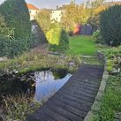 Garten mit Teich