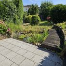 Garten mit Teich