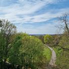 Ausblick vom Balkon